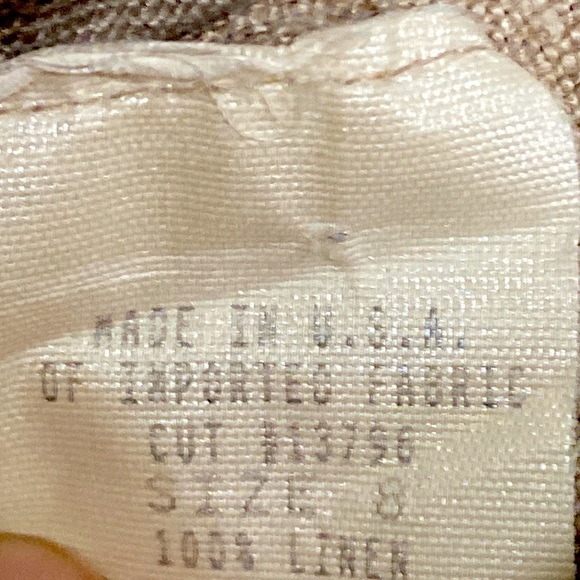 Breeches Beige Riding Vest Size 8 - Picture 6 of 7